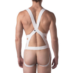 Barcode Berlin Harnais élastique ELON Blanc